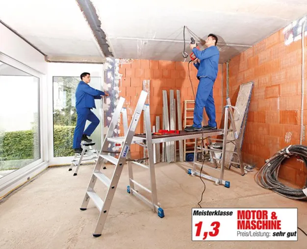Erneut sehr gutes Testergebnis, diesmal für den KRAUSE ProfiTritt Bild: Erneut sehr gutes Testergebnis, diesmal für den KRAUSE ProfiTritt