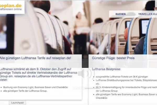 Bild: Alle günstigen Lufthansa-Tarife bei Fides Reisen und auf reiseplan.de – Preisvergleich mit anderen Airlines