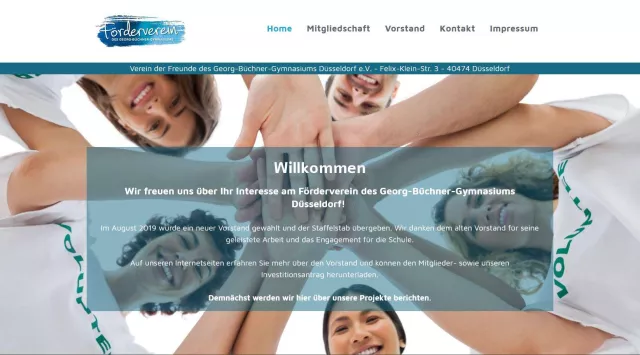 Bild: Förderverein des Georg-Büchner-Gymnasiums Düsseldorf mit digitalem Online-Angebot