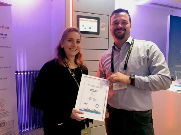 Bild: GreenPack hat den Dreh raus und gewinnt Mobility Circle Startup Pitch