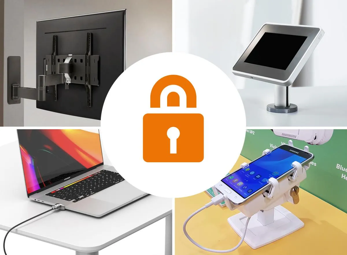 Diebstahlsichere Halterungssysteme auf monitorhalterung.de