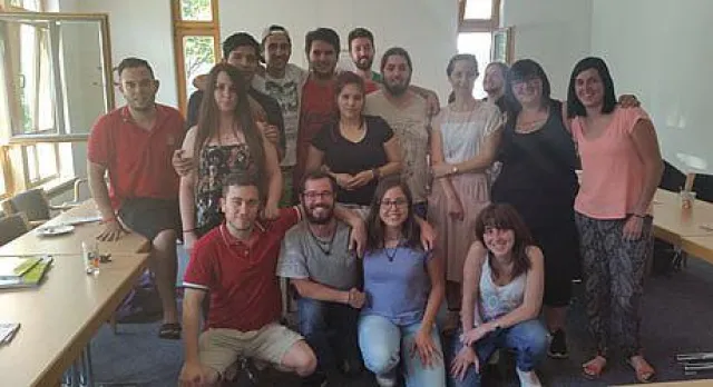 Bild: Vertreterin der spanischen Botschaft bei der Kolping Akademie