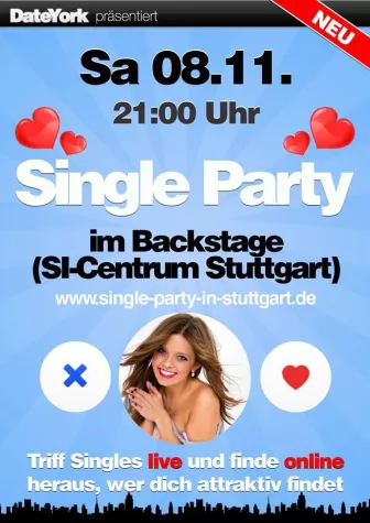 Bild: Single Party im SI-Centrum Stuttgart