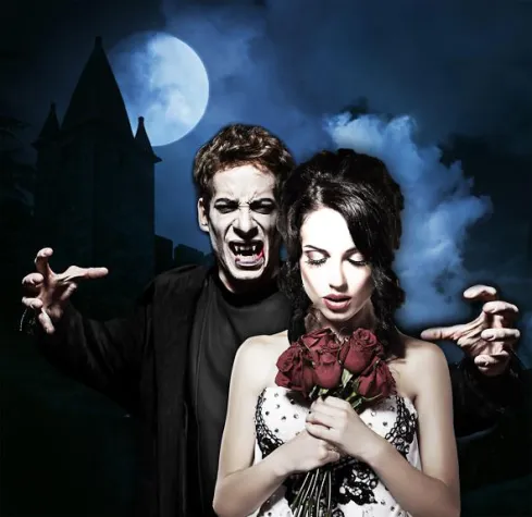 Bild: Der Fürst der Finsternis bei den Clingenburg Festspielen