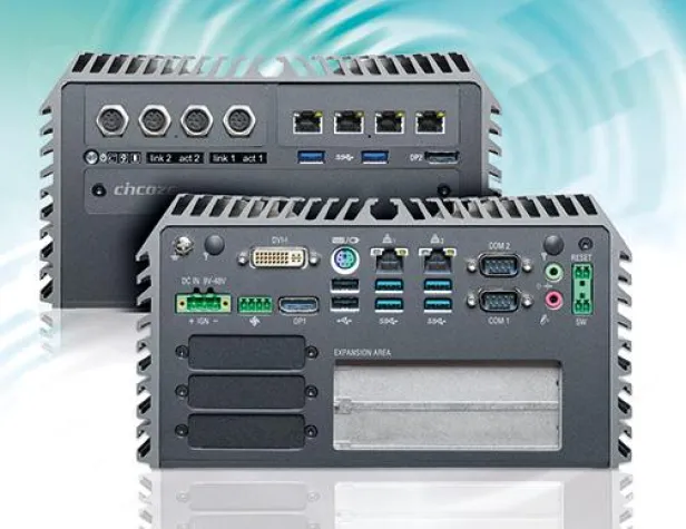 Bild: Kompakter Box PC für 8. Gen. CPU mit 2 Slots !