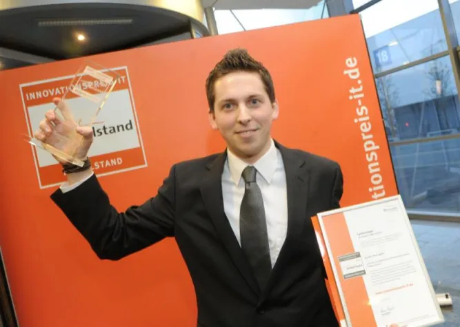 Bild: meta | five mit dem INNOVATIONSPREIS-IT 2010 ausgezeichnet