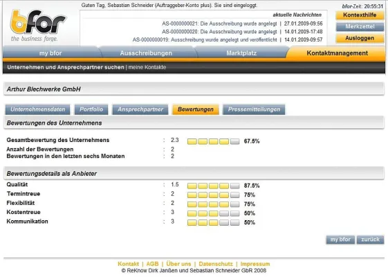 Bild: Mit bfor.de von den Erfahrungen des Marktes profitieren