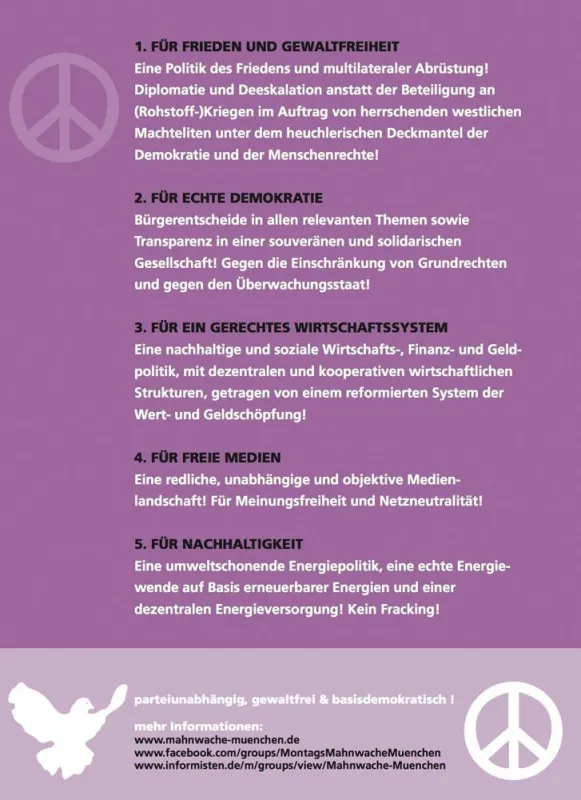 Rückseite des Veranstaltungsflyers