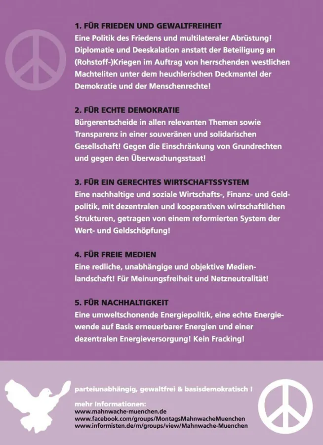 Rückseite des Veranstaltungsflyers