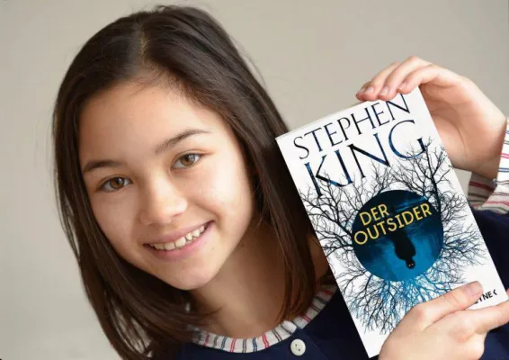 Bild: Goldene Schwanenfeder für Literatur für Stephen King im August 2018