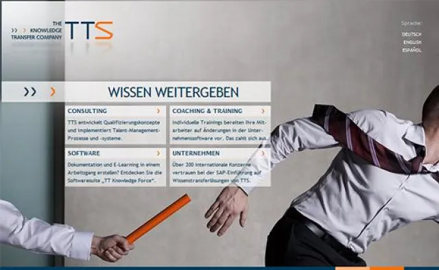 Bild: analog multimedia entwickelt Screendesign für Team Training Solutions GmbH