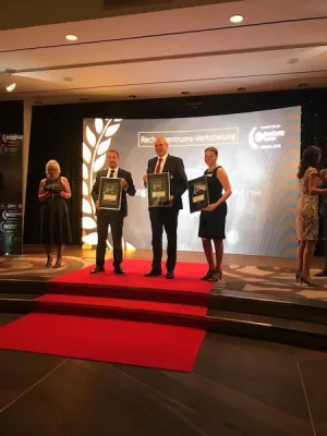 Bild: Rosenberger OSI zum dritten Mal in Folge bei den IT Awards 2018 ausgezeichnet