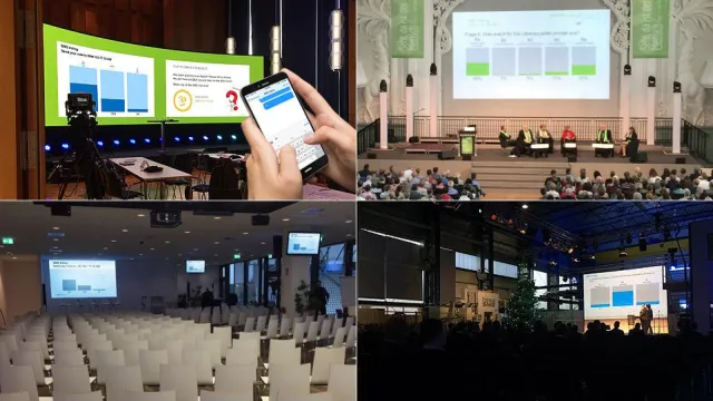 Bild: SMS-Voting die digitale Lösung für Konferenzen und Versammlungen – Software aus Dresden
