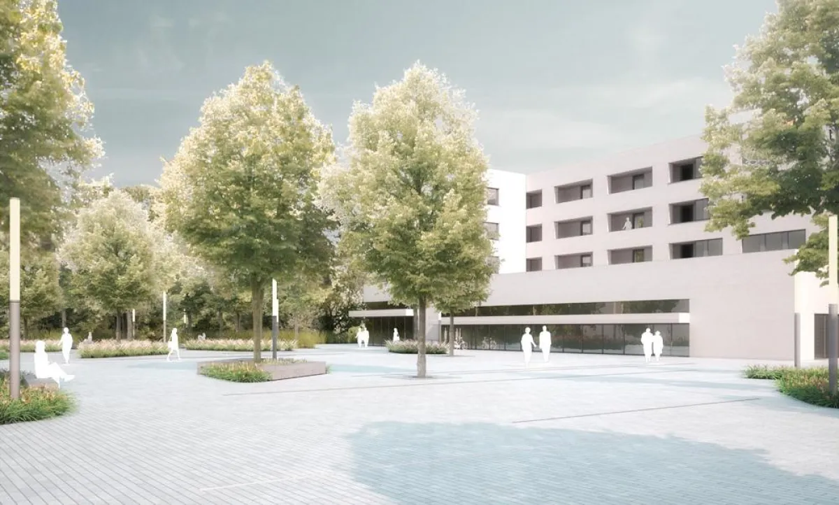 Visualisierung Plangutachten Terrabiota Landschaftsarchitekten Thalkirchner Platz; Quelle: VIvico Real Estate