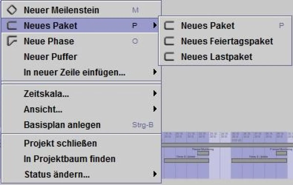 Projektpläne per Mausklick erstellen