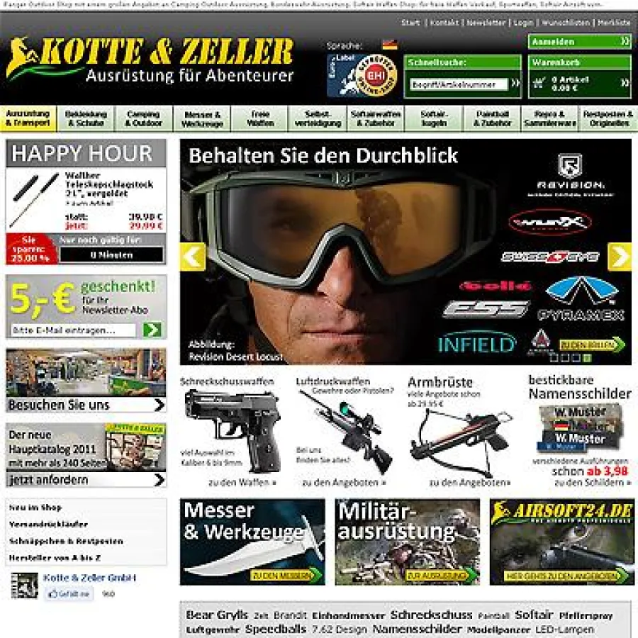 Kotte & Zeller Schreckschusswaffen Shop