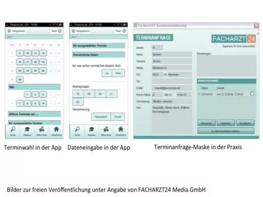 Bild: FACHARZT24 präsentierte auf der conhIT 2013 erfolgreich innovative und hochsichere Terminbuchungs-Technologie
