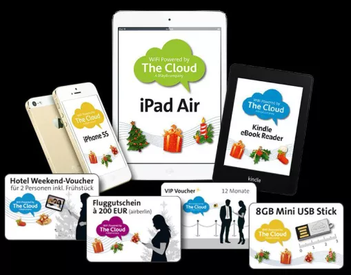 The Cloud Networks: Weihnachtsgeschenke per City WiFi Bild: The Cloud Networks: Weihnachtsgeschenke per City WiFi