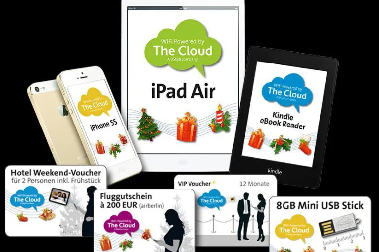 Bild: The Cloud Networks: Weihnachtsgeschenke per City WiFi