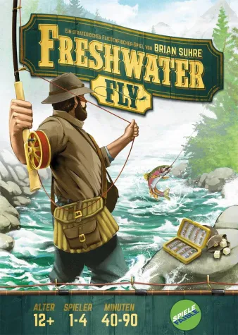 Bild: "Freshwater Fly" - Fliegenfischen als Brettspiel