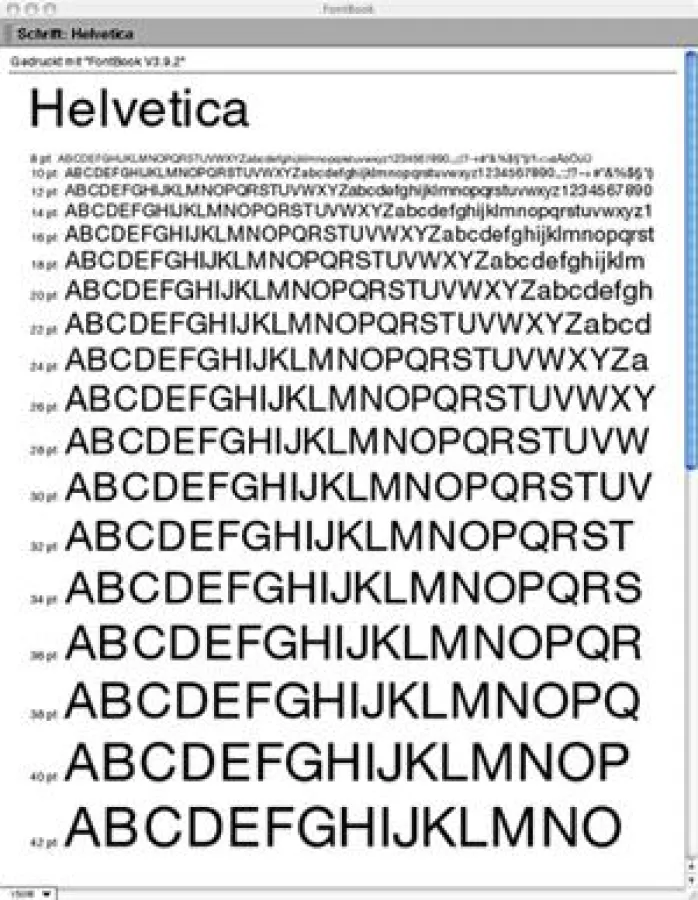 Unverkennbar: Die Schriftart Helvetica