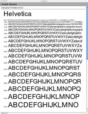 Bild: Der Triumphzug der Helvetica