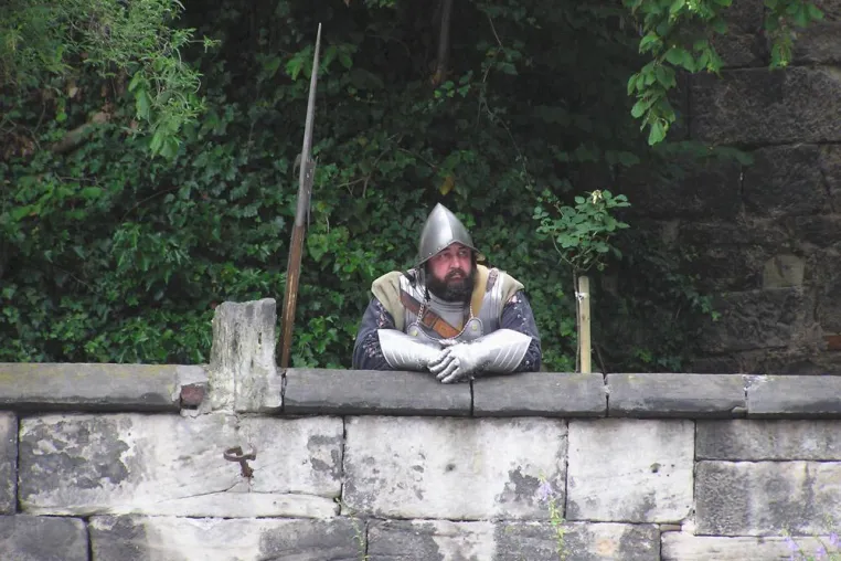 Bild: Crana Historica – ein authentisches Geschichtsspektakel auf der Festung Rosenberg im oberfränkischen Kronach