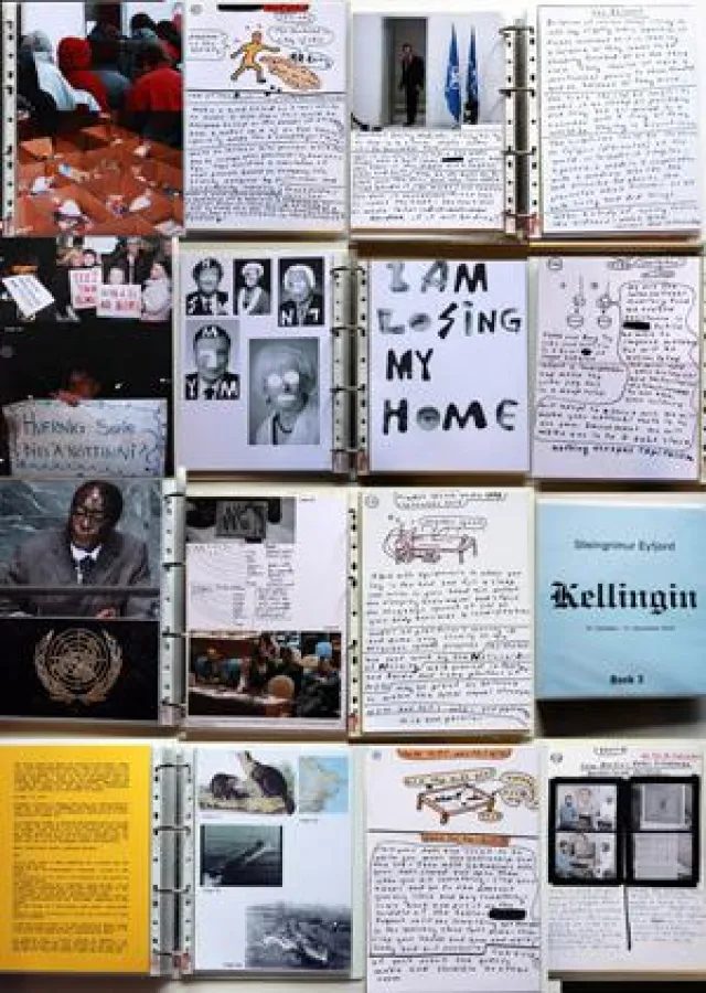 Steingrimur Eyfjörd, Collagen aus der Serie KELLINGIN, 2010-2012