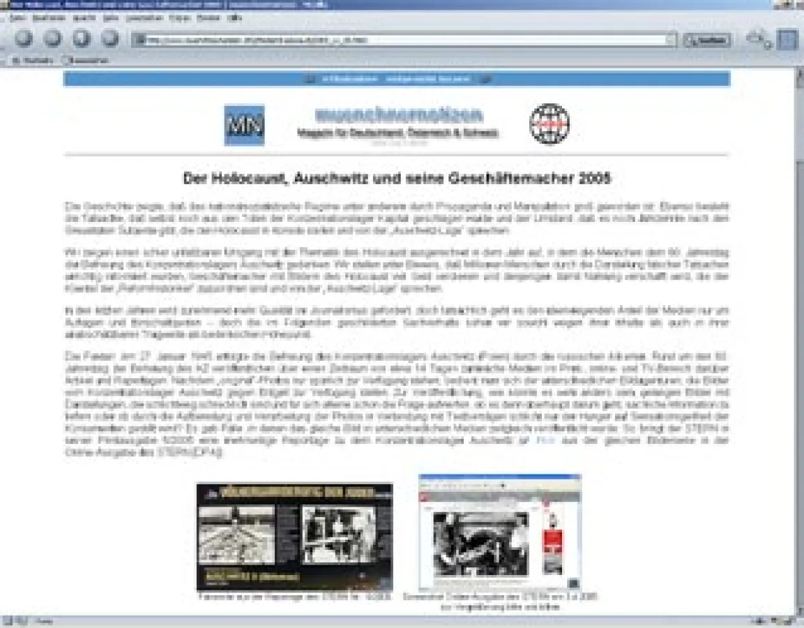 Die Exklusivreportage der muenchnernotizen