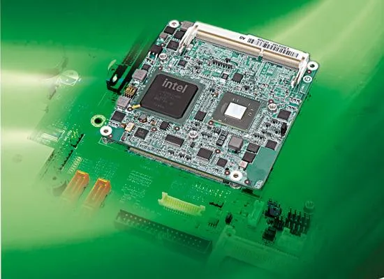 COM-Express mit D525 Dual Core - Prozessor Bild: COM-Express mit D525 Dual Core - Prozessor