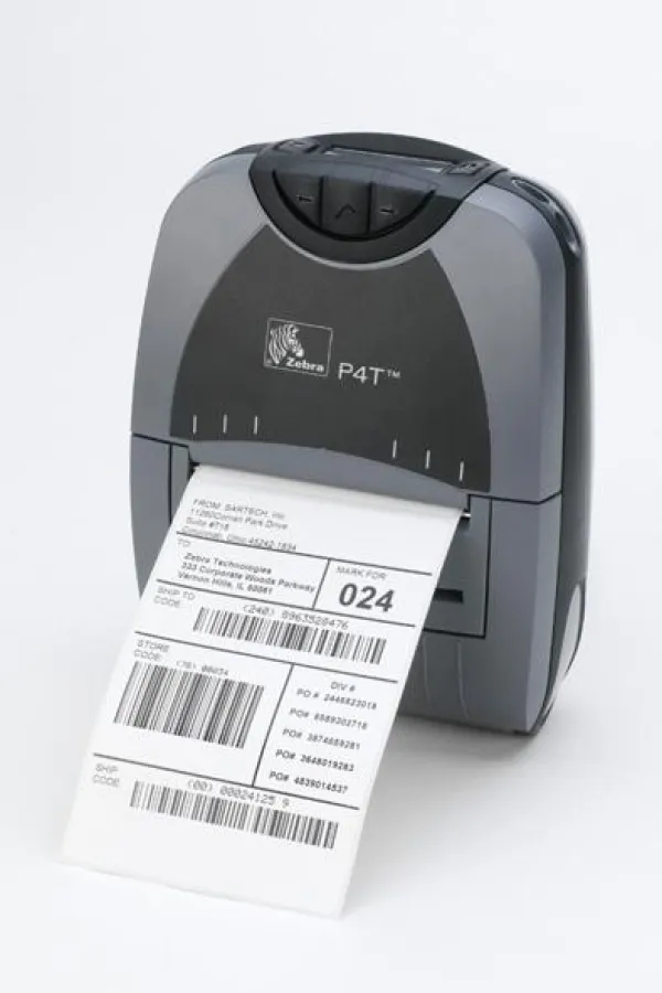 Neu bei AISCI: Etikettendrucker Zebra P4T/RP4T