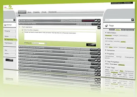 Bild: Pridago kündigt neue Version seines webbasierten Planungstool Reddynote an