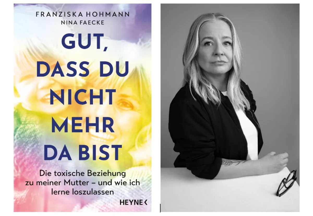 Buchcover / Porträt Franziska Hohmann (© (c) Victoria Kaempfe)