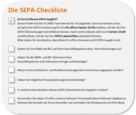 Bild: SEPA – wie bereiten Sie sich vor?