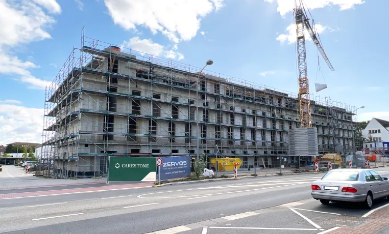 Bild: Carestone stellt Rohbau für New Senior Living-Projekt in Hürth vorzeitig fertig