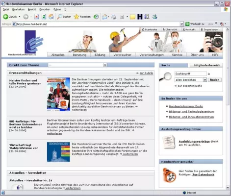 Bild: die schnittsteller optimieren Inhaltspflege bei Handwerkskammern