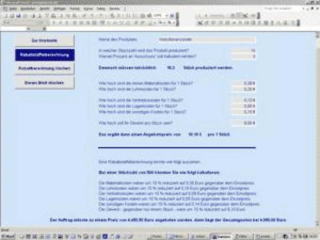 Produktpreise richtig kalkulieren sichert den Gewinn auf Dauer