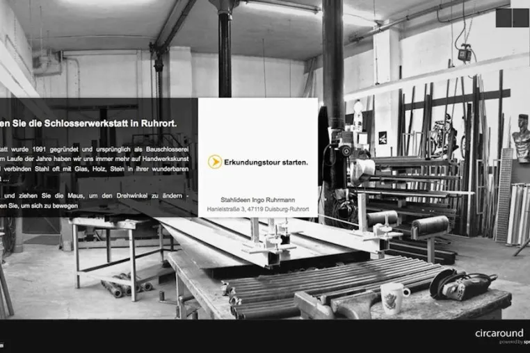 circaround bietet Rundgänge in 2.5D - einfach online Bild: circaround bietet Rundgänge in 2.5D - einfach online