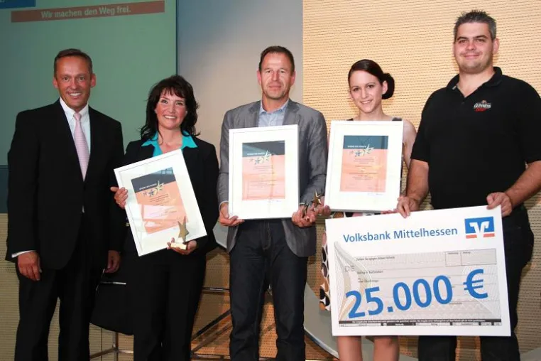 Volksbank Mittelhessen verleiht Sterne des Sports Bild: Volksbank Mittelhessen verleiht Sterne des Sports