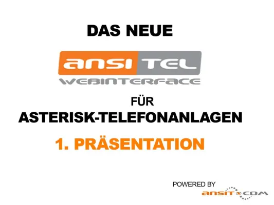 Bild: Telefonanlage in drei Minuten konfigurieren - Weitere Ausblicke auf neues Webinterface / Video-Preview