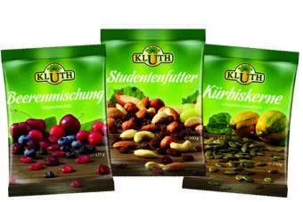 Bild: Qualität kann man schmecken und sehen - KLUTH ab Mai 2013 in neuem Packungsdesign