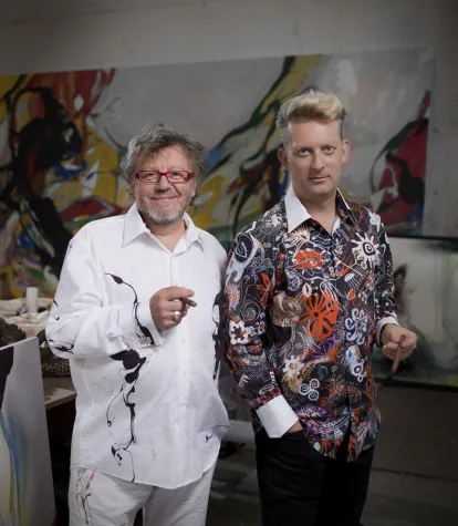 Bild: GREGOR TORSTEN KOZIK: KOLLABORATION = Kunst & Mode