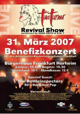 Bild: Tina-Turner-Imitatorin Dana Smith in Concert - Hilfe für Kinderhospiz