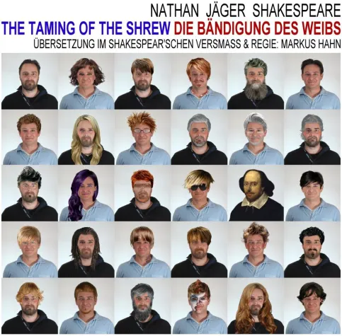 Bild: David Nathan - Simon Jäger - William Shakespeare - das Crowdfunding hat begonnen