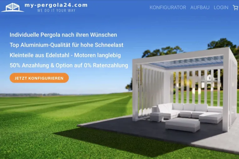 Pergola 2021: Individuell planen Bild: Pergola 2021: Individuell planen