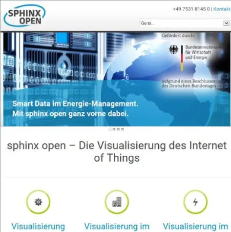 Bild: Die Visualisierung des Internet of Things: in-GmbH stellt Online-Portal für sphinx open vor
