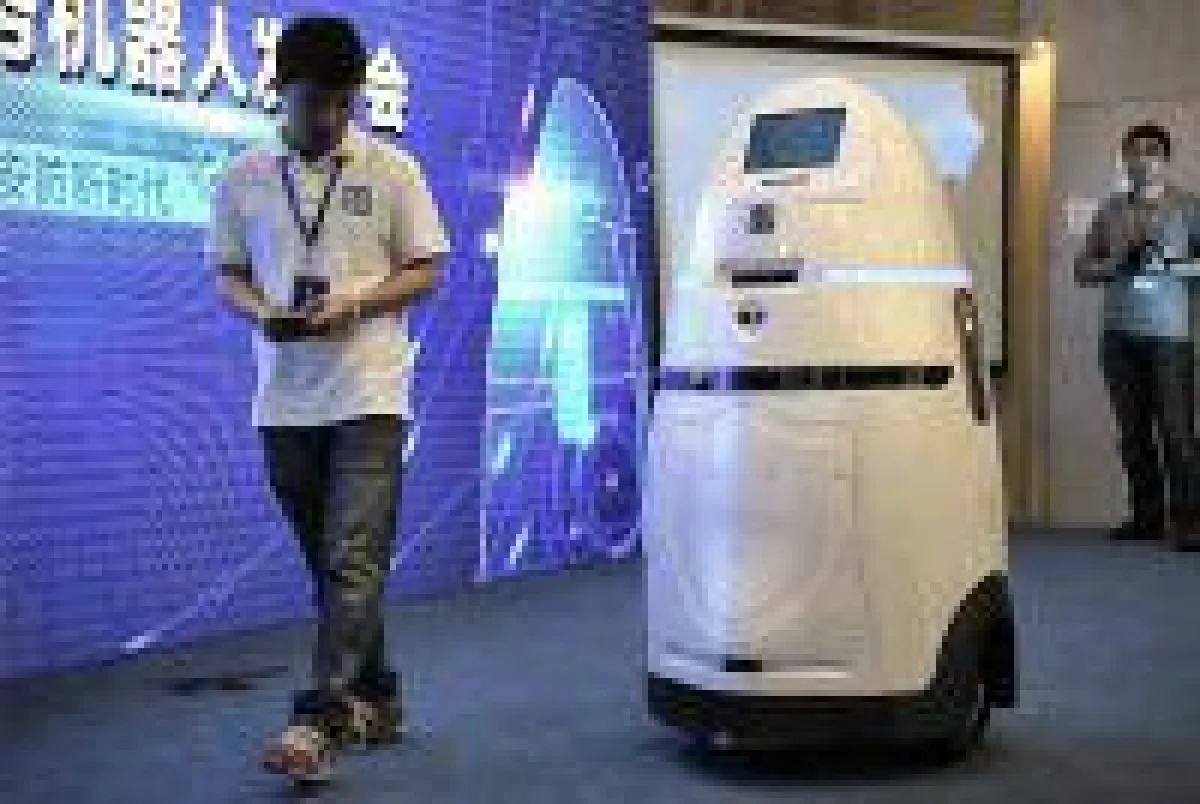 AnBot, der smarte Security Roboter. Foto: Firma