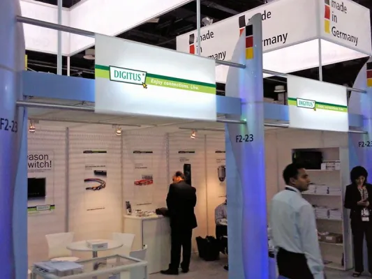 Bild: Erfolgreicher Messeauftritt von DIGITUS® auf der Gitex in Dubai