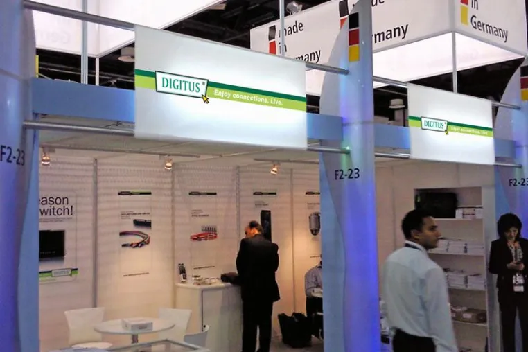 Bild: Erfolgreicher Messeauftritt von DIGITUS® auf der Gitex in Dubai