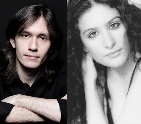 Bild: Sara De Ascaniis Und Georgy Voylochnikov spielen Werke von F. Schubert, C. Debussy und J. Brahms